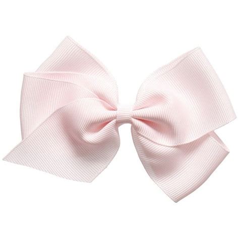 Peach Ribbons Pale Pink Grosgrain Bow Hair Clip Cm Pink Hair