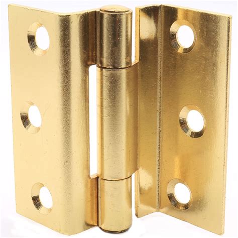 Pair Of Heavy Duty 25 Brass Hinges For Wooden Frame Casement