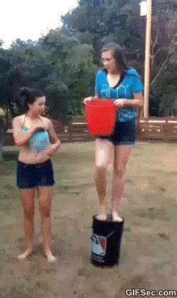 Reasons Why The Ice Bucket Challenge Needs To End Right Now Funny Gif Funny Gifs Fails