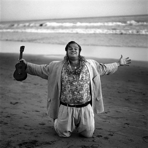 American Snl Comedian Chris Farley Photo By Michael Grecco