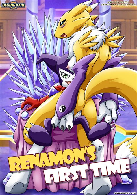 Rule 34 Bbmbbf Big Breasts Comic Cover Page Digihentai Digimon