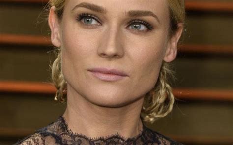 Diane Kruger Wears Only Fur In Topless Gq Shoot
