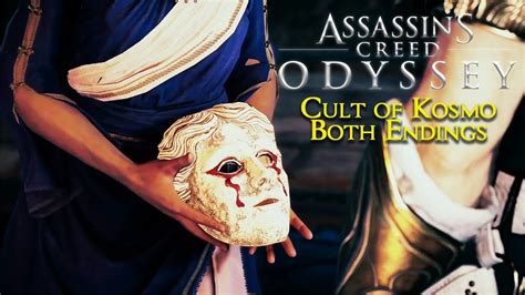 Assassins Creed Odyssey Cult Of Kosmos Ending Both Choices 1080p Hd