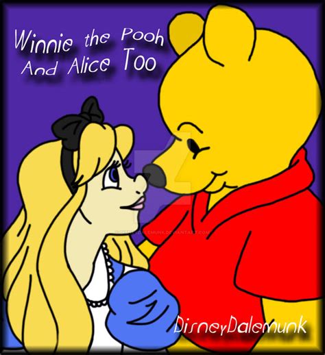 Winnie The Pooh And Alice Too By Disneydalemunk On Deviantart
