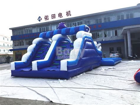 I love the miniature car wash, and if i was that size i would be running through it. Blue Wave Ultimate Inflatable Backyard Water Park With ...