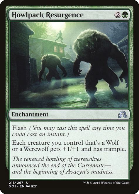 Altered and trampled under their feet the laws of mosiah, hel. Howlpack Resurgence (Magic card)
