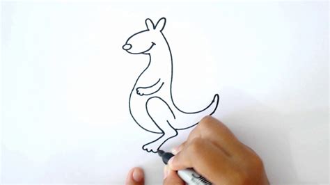 Cómo Dibujar Un Canguro Dibujo De Un Canguro Make It Yourself Home