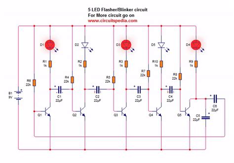 Led Chaser Circuit Diagram Pdf