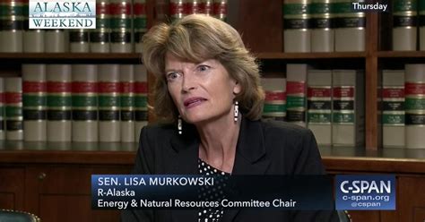 Interview With Senator Lisa Murkowski C