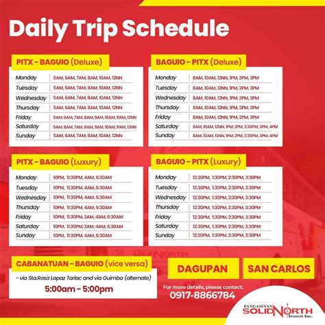 Manila To Baguio Vv Bus Schedule Fare For Victory Liner Genesis
