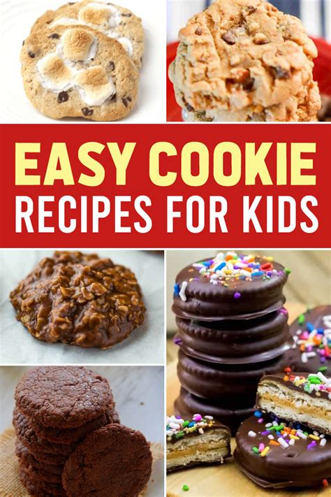 Delicious And Easy Cookie Recipes For Kids
