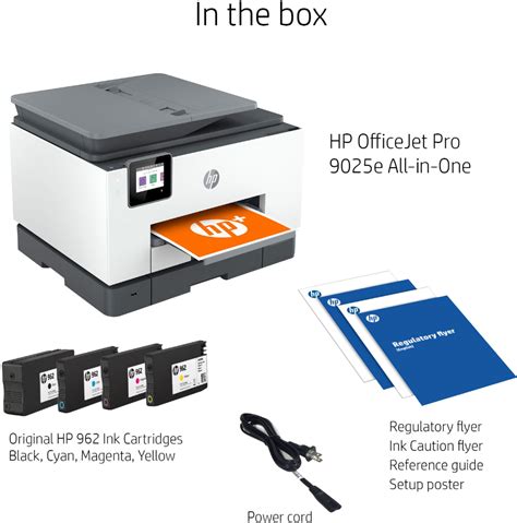 Customer Reviews Hp Officejet Pro E Wireless All In One Inkjet Printer With Months Of