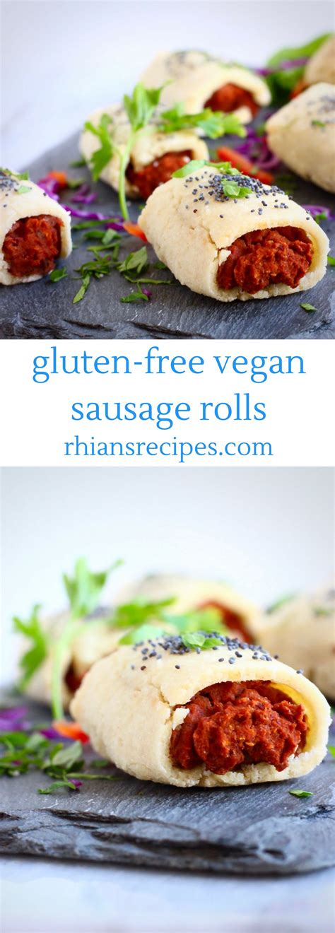 These Gluten Free Vegan Sausage Rolls Are Crispy And Flaky And Have A