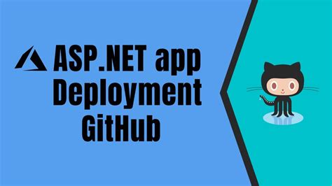 Asp Net Core App Deployment With GitHub GitHub Workflow GitHub Actions YouTube