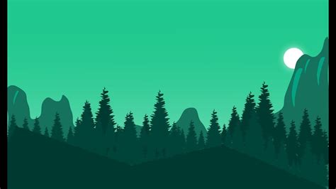Simple Landscape Drawing In Illustrator How To Draw
