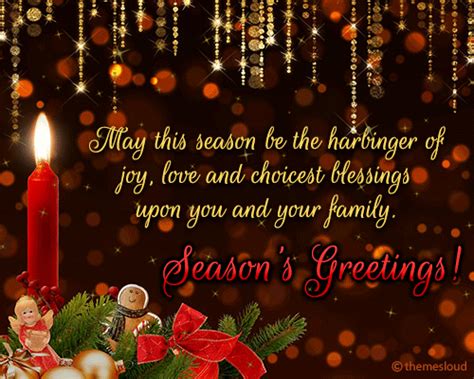 Maybe you would like to learn more about one of these? Sparkly Season's Greeting For You... Free Seasonal Blessings eCards | 123 Greetings