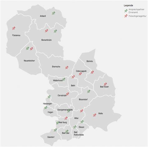 This map was created by a user. Ehrenamtsmanagement | Landkreis Osnabrück