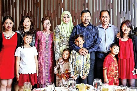Brunei's royal family can trace their lineage back to the 14th century (1368 to be exact). Brunei Royals Visit Chinese New Year Open Houses