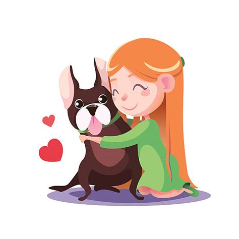 Royalty Free Dog Hug Clip Art Vector Images And Illustrations Istock