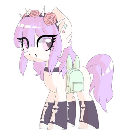 Pastel Goth Pony Adopt By Cinnacake On Deviantart