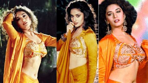 Madhuri Dixit Sexy Hot Video Actress Madhuri Dixit Sensual Bold Latest