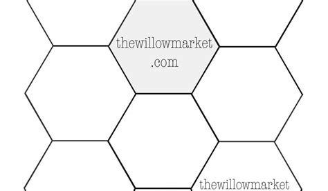 15 Inch Hexagon Template 12 Images Of Printable 12 Inch Hexagon