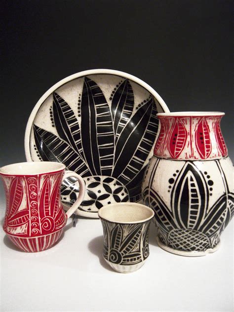 Sgraffito Pottery Spring 2014 Tootsie Bowl Pottery By Linda Ellard