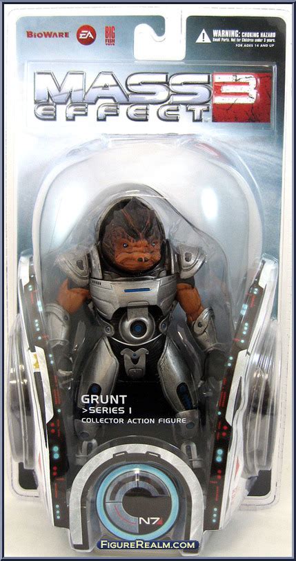 Grunt Mass Effect 3 Series 1 Big Fish Toys Action Figure