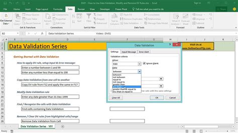 How To Perform Data Validation In Ms Excel 2010 02 Clarified Com Riset