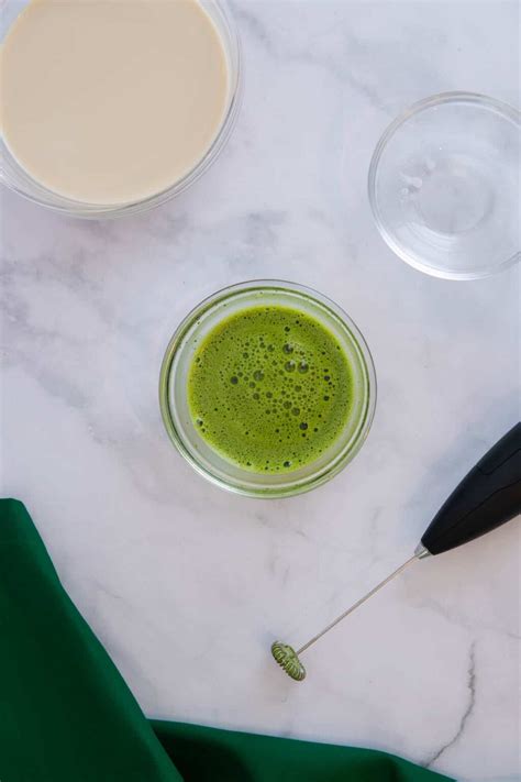 Oat Milk Matcha Latte Recipe Hot Or Iced Salt And Spoon