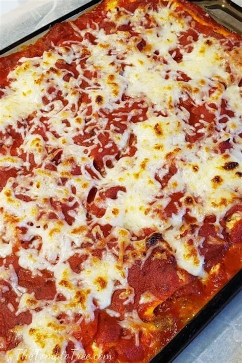 Pizza Lasagna The Tomato Tree Recipe In 2020 Pizza Lasagna How