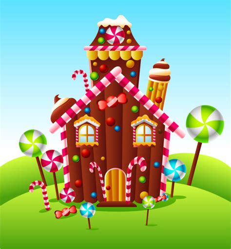 Gingerbread House Clip Art Vector Images And Illustrations Istock