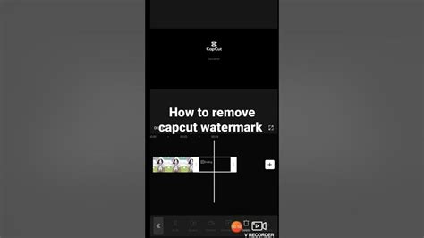 How To Remove Capcut Watermark Youtube