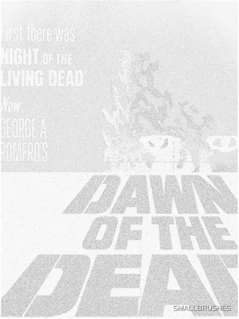 Dawn Of The Dead Sticker By Smallbrushes Redbubble