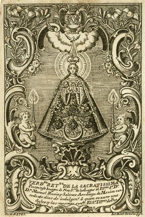 All About Mary Devotional Print Of Our Lady Of San Juan De Los