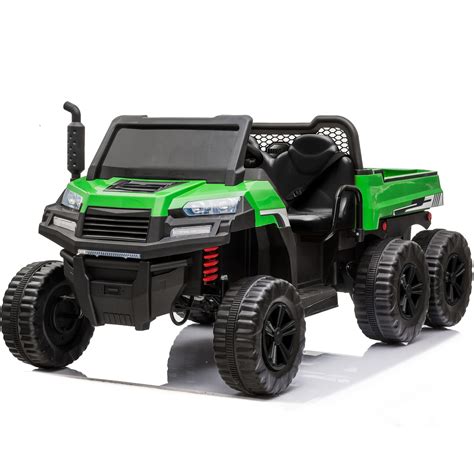 Sopbost 12v Seater Kids 6x6 Ride On Car With Remote Control 4wd Ride On