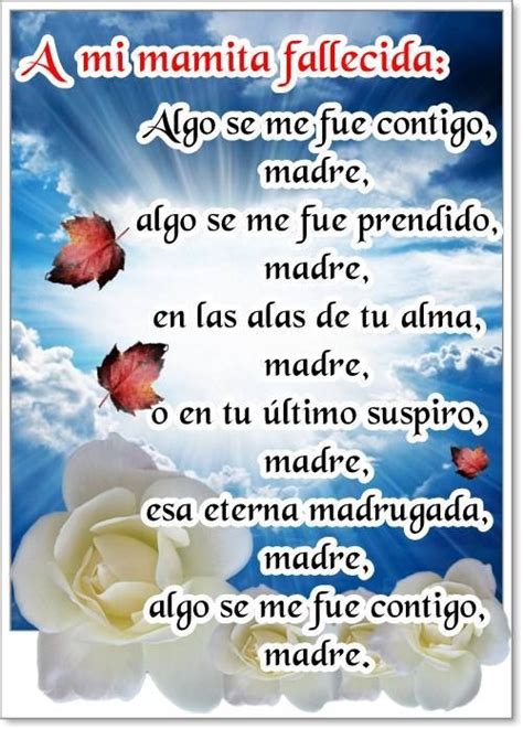 imágenes con frases para una madre fallecida que está en el cielo frases hoy spanish