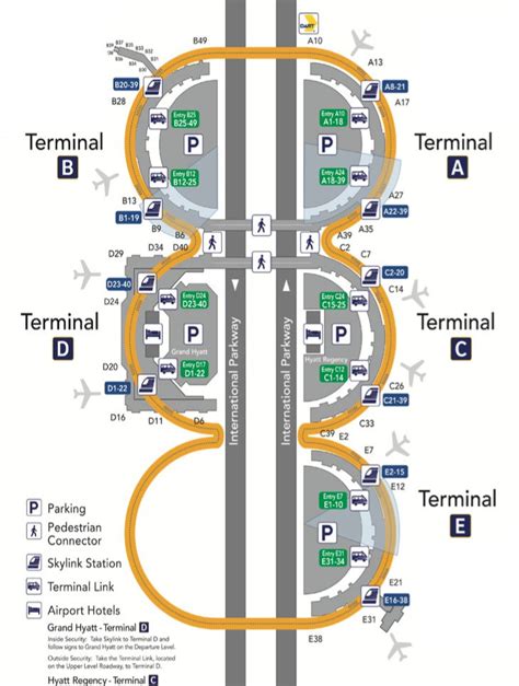 Map Of Dallas Fort Worth Airport