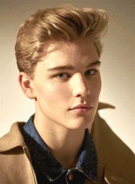 Teenager Boy Character Inspiration Blonde Hair Boy Men Blonde Hair