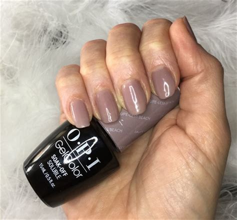 Opi Gelcolor Taupe Less Beach Nail Art Gallery