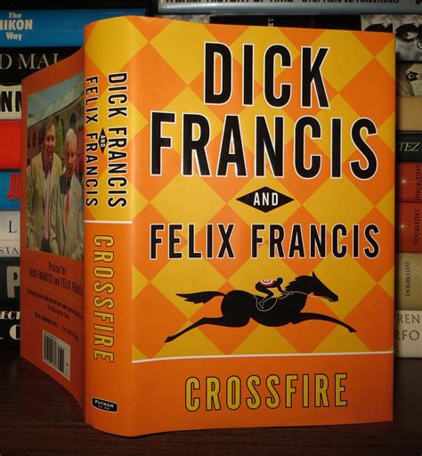 crossfire dick francis felix francis first edition first printing