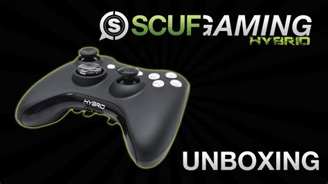 Scuf Gaming Hybrid Xbox 360 Controller Unboxing First Look