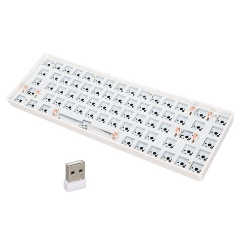 Buy 65 Rgb Modular Diy Mechanical Keyboard 68 Keys Wireless Diy