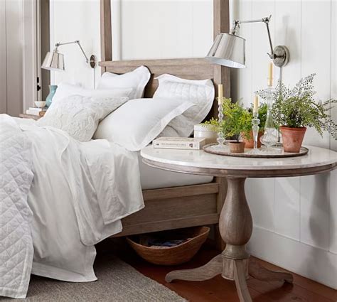 Farmhouse Canopy Bed Wooden Beds Pottery Barn
