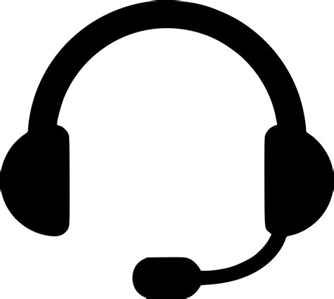 Headset Svg Png Icon Free Download Headphones Clipart Transparent Png