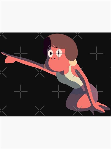 Steven Universe Jenny Pizza Kneeling And Pointing Poster By Smirkingdesigns Redbubble