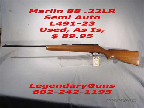 Marlin Model 88 Semi Auto 22lr For Sale At 990809302