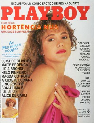 Nackte Hort Ncia In Playboy Magazine Brasil Hot Sex Picture