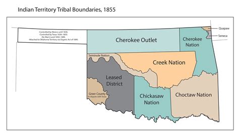 Five Civilized Tribes Oklahoma Map Nyc Map