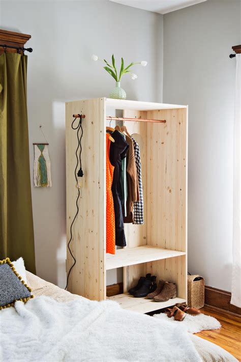 Diy Clothing Rack Ideas To Conveniently Increase Storage Space Diy